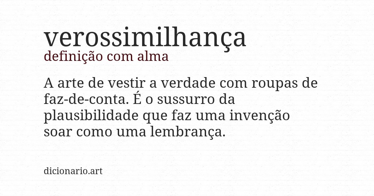 Definição com alma de verossimilhança