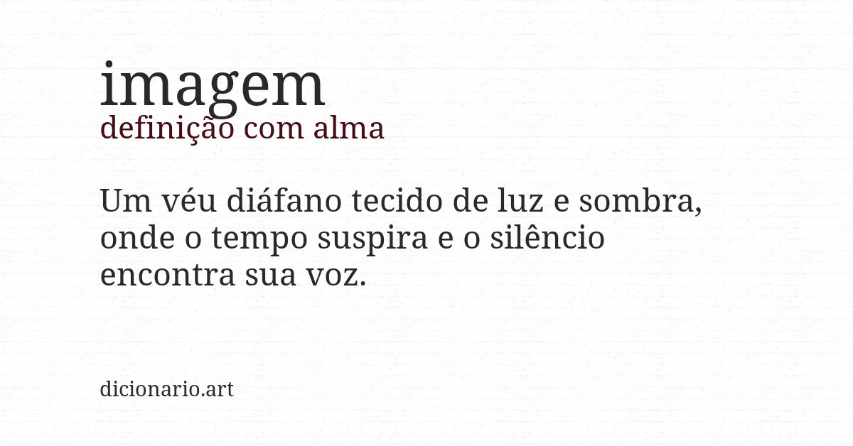 Definição com alma de imagem